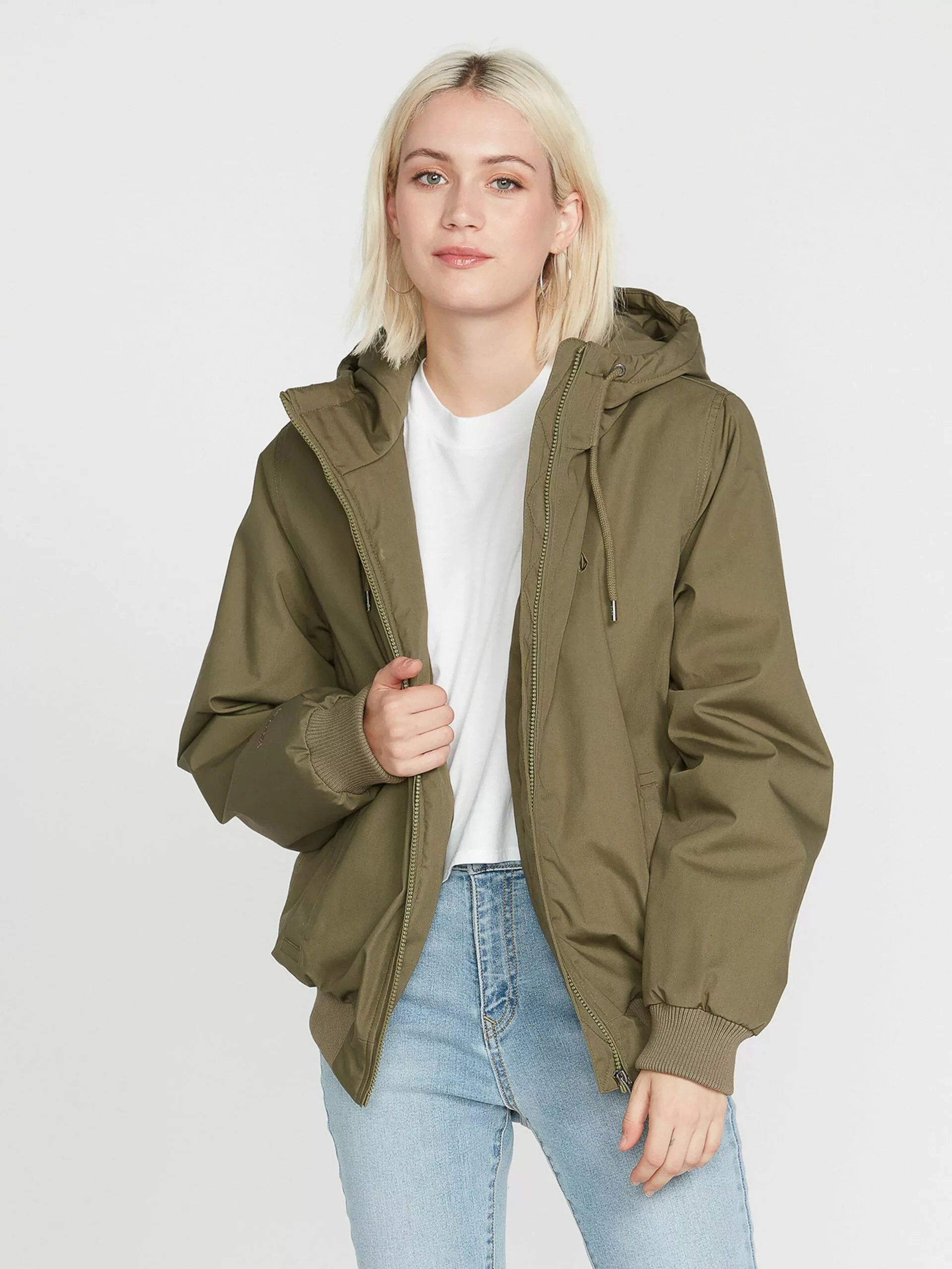 Volcom Vestes Dextérieur Veste Fonctionnelle Wernan Femme Olive 6 Volcom Vestes Dextérieur Veste Fonctionnelle Wernan Femme Olive – Image 4