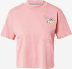 Volcom T-shirts T-shirt Femme Rose Ancienne