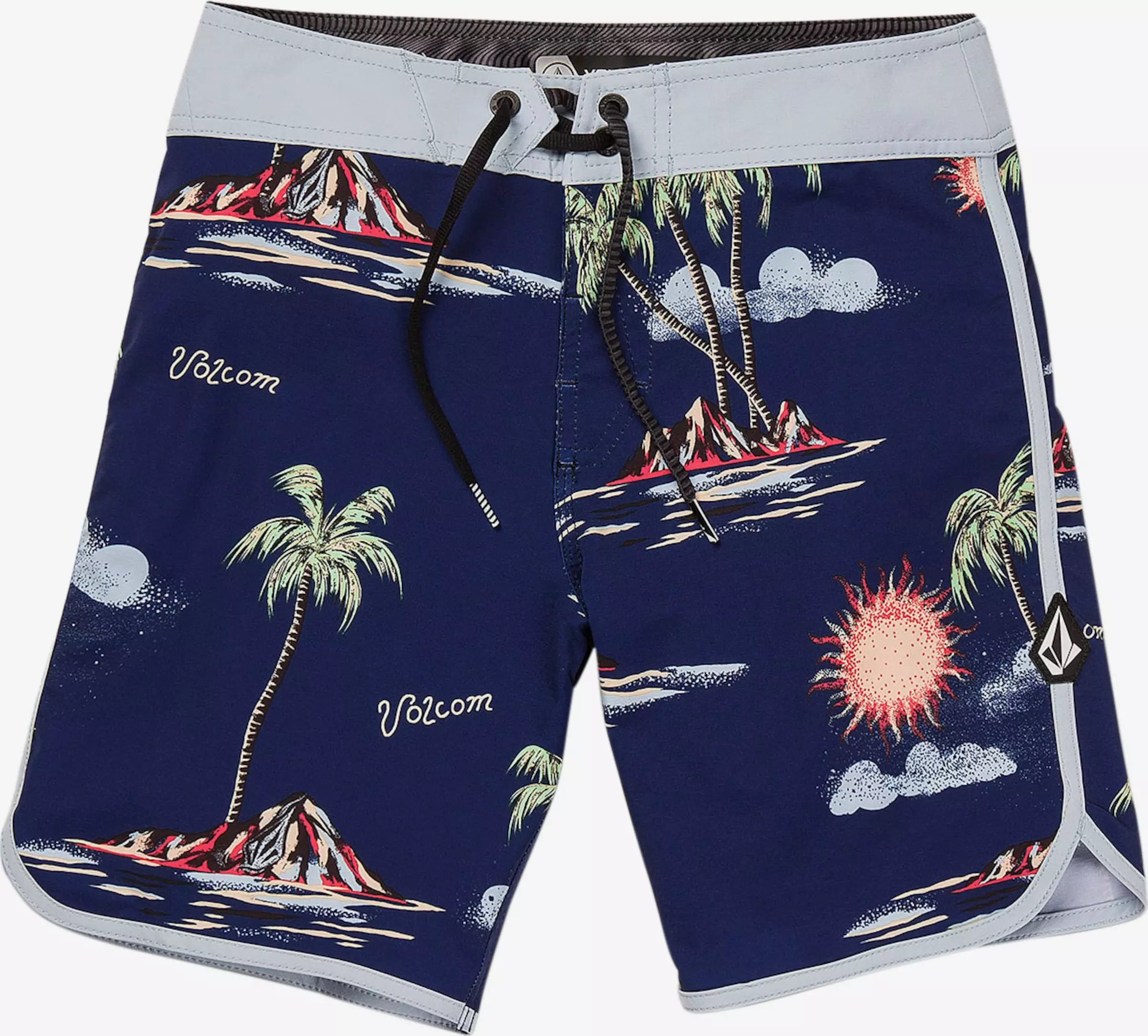 Volcom Maillots De Bain Shorts De Bain Isle Hoppa Enfants Bleu Marine 3 Volcom Maillots De Bain Shorts De Bain Isle Hoppa Enfants Bleu Marine