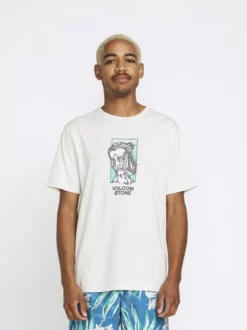 Volcom T-shirts T-Shirt Heckle Homme Crème -Magasin d'usine Volcom d1675ceaaab6287f6f7d14453f4b8120 scaled