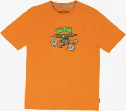 Volcom T-Shirts T-Shirt Todd Bratrud Enfants Orange
