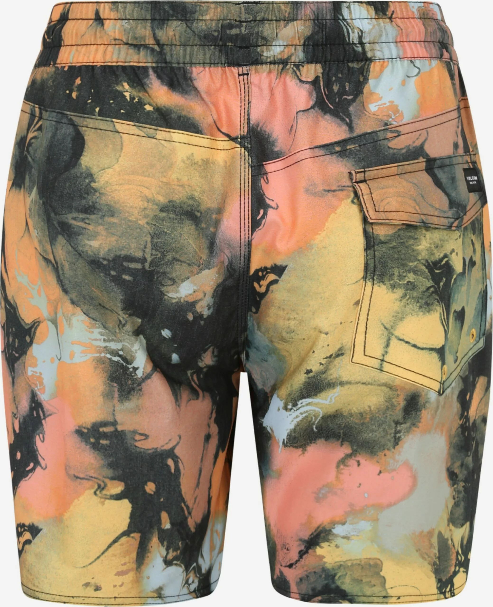 Volcom Maillots De Bain Shorts De Bain CHLORINE KILLER Homme Abricot / Pêche 4 Volcom Maillots De Bain Shorts De Bain CHLORINE KILLER Homme Abricot / Pêche – Image 2