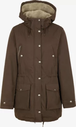 Volcom Manteaux De Pluie Manteau Fonctionnel Walk On By Femme Chocolat