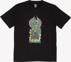 Volcom T-Shirts T-Shirt Alstone Enfants Noir