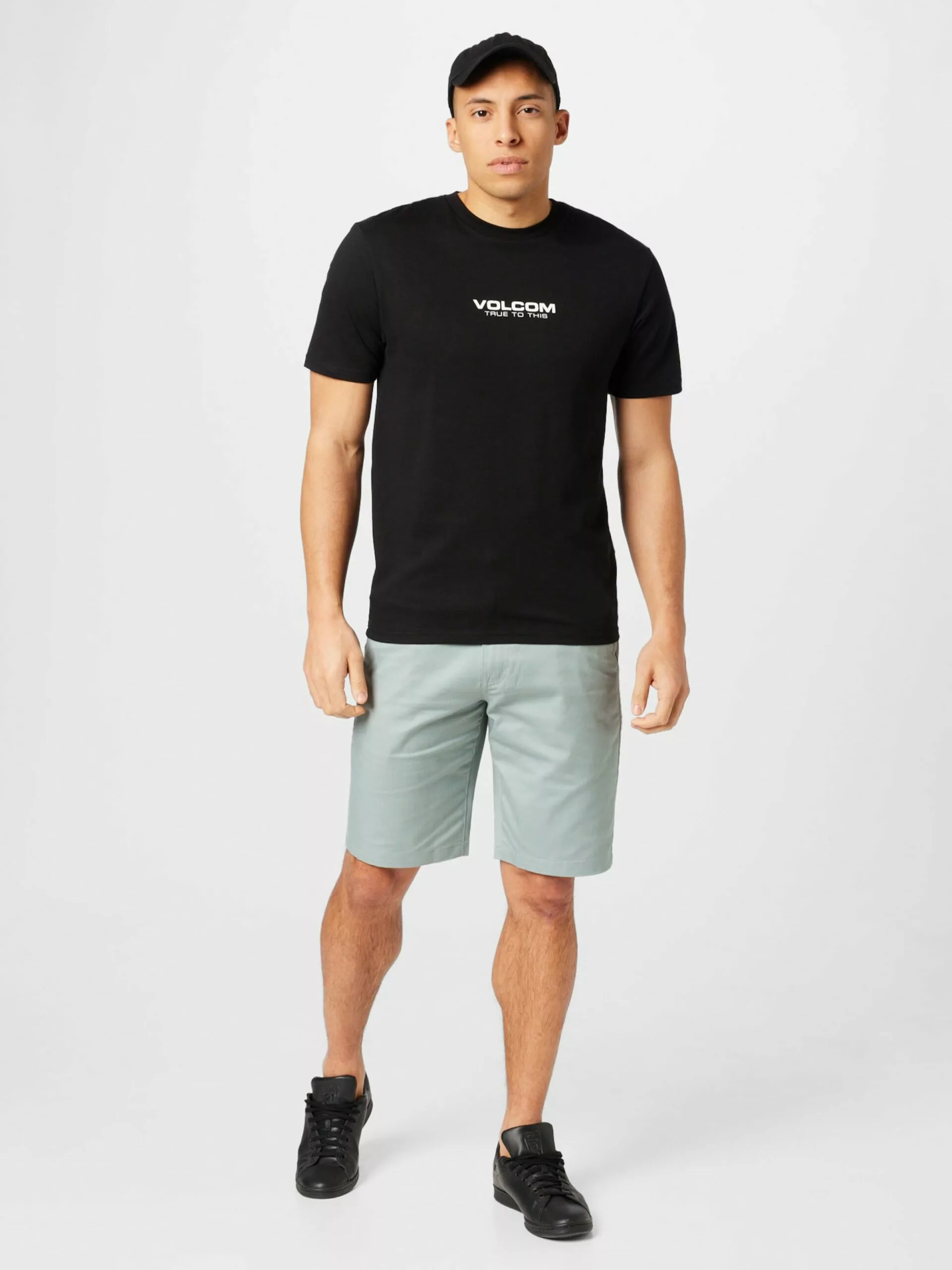 Volcom T-shirts T-Shirt New Euro Homme Noir 7 Volcom T-shirts T-Shirt New Euro Homme Noir – Image 5