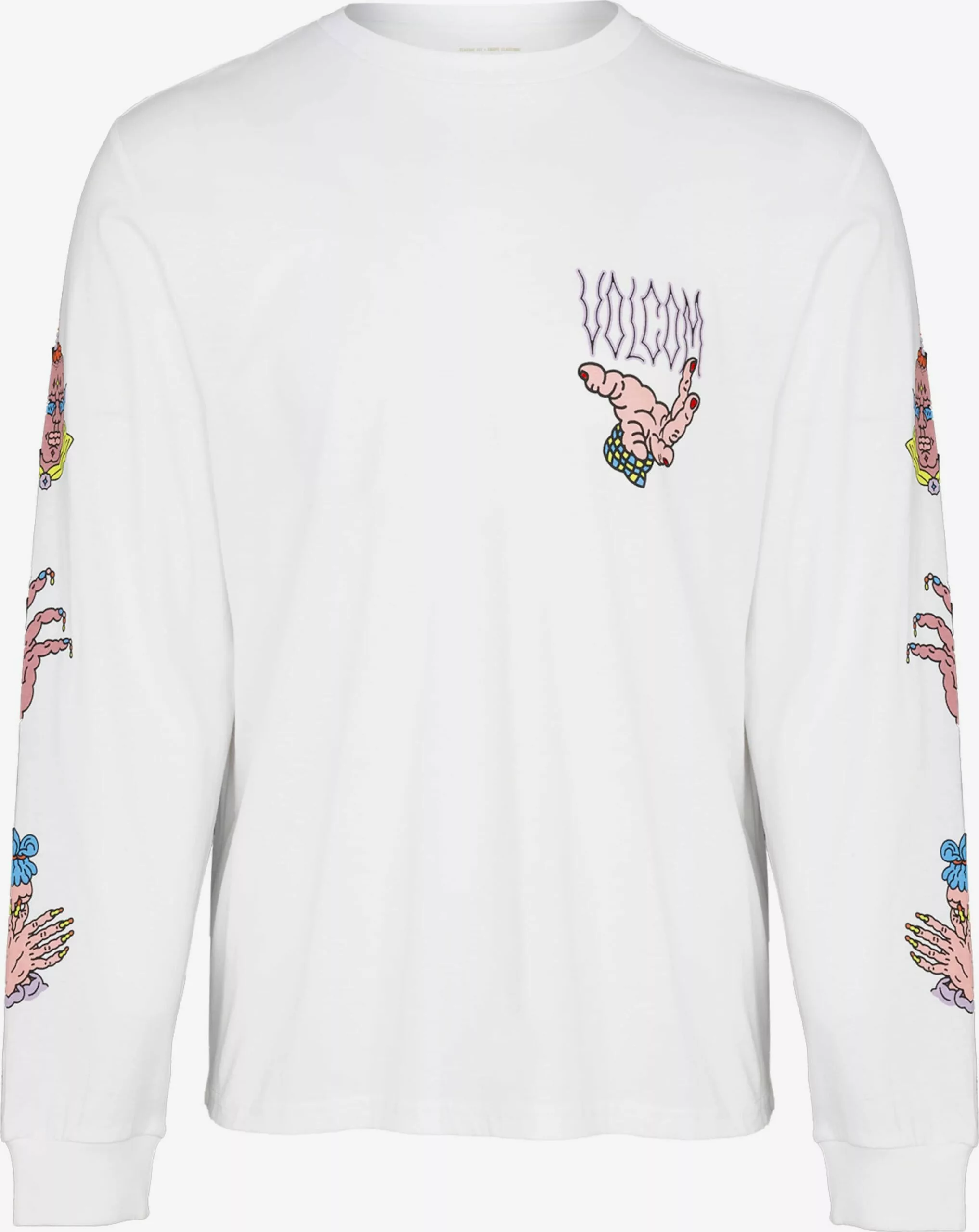 Volcom T-shirts à Manches Longues T-Shirt Connected Minds Homme Blanc 3 Volcom T-shirts à Manches Longues T-Shirt Connected Minds Homme Blanc