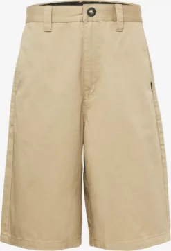 Volcom Shorts Wide Leg Pantalon Homme Beige