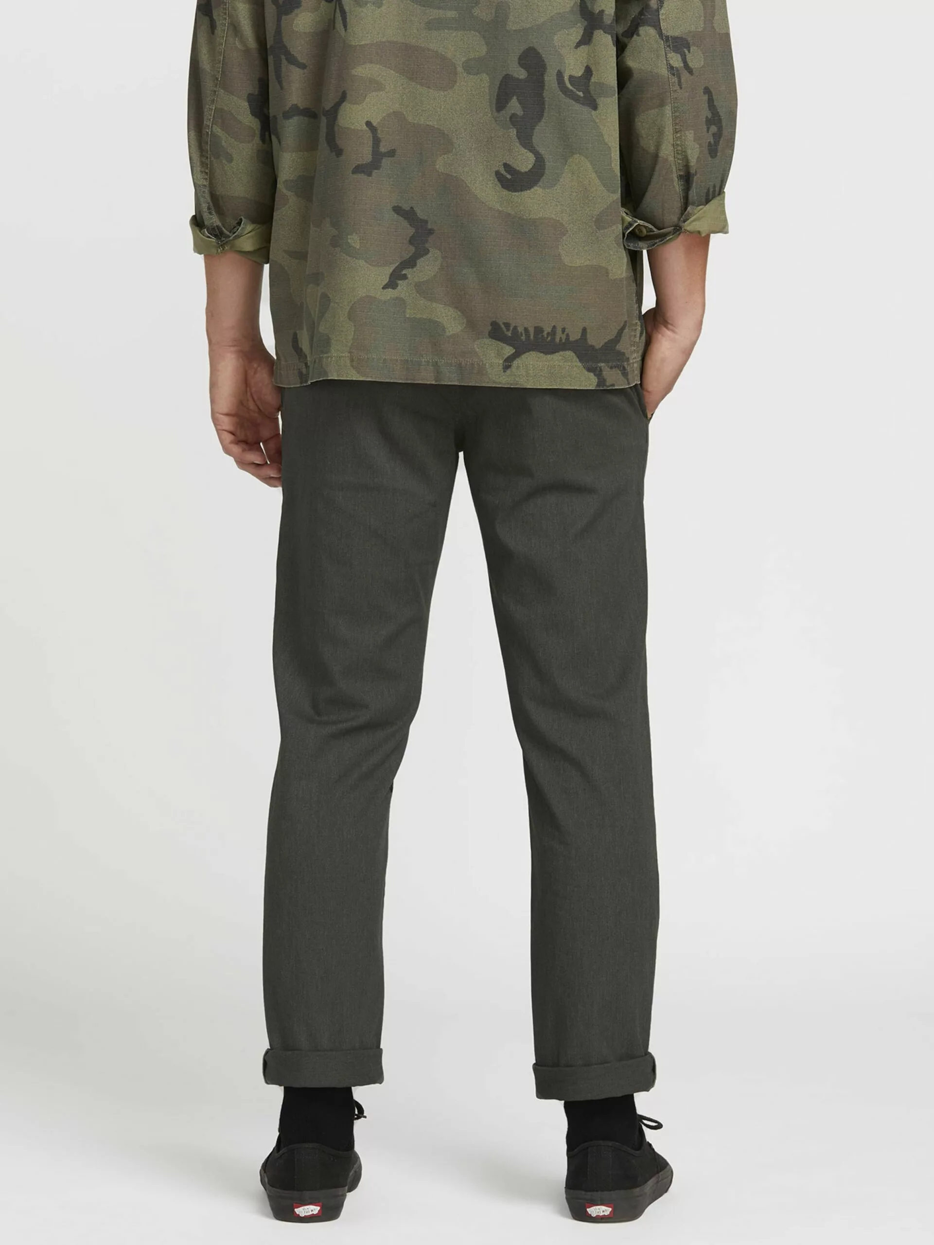 Volcom Chinos Regular Pantalon Chino Frickin Homme Gris Foncé 6 Volcom Chinos Regular Pantalon Chino Frickin Homme Gris Foncé – Image 4