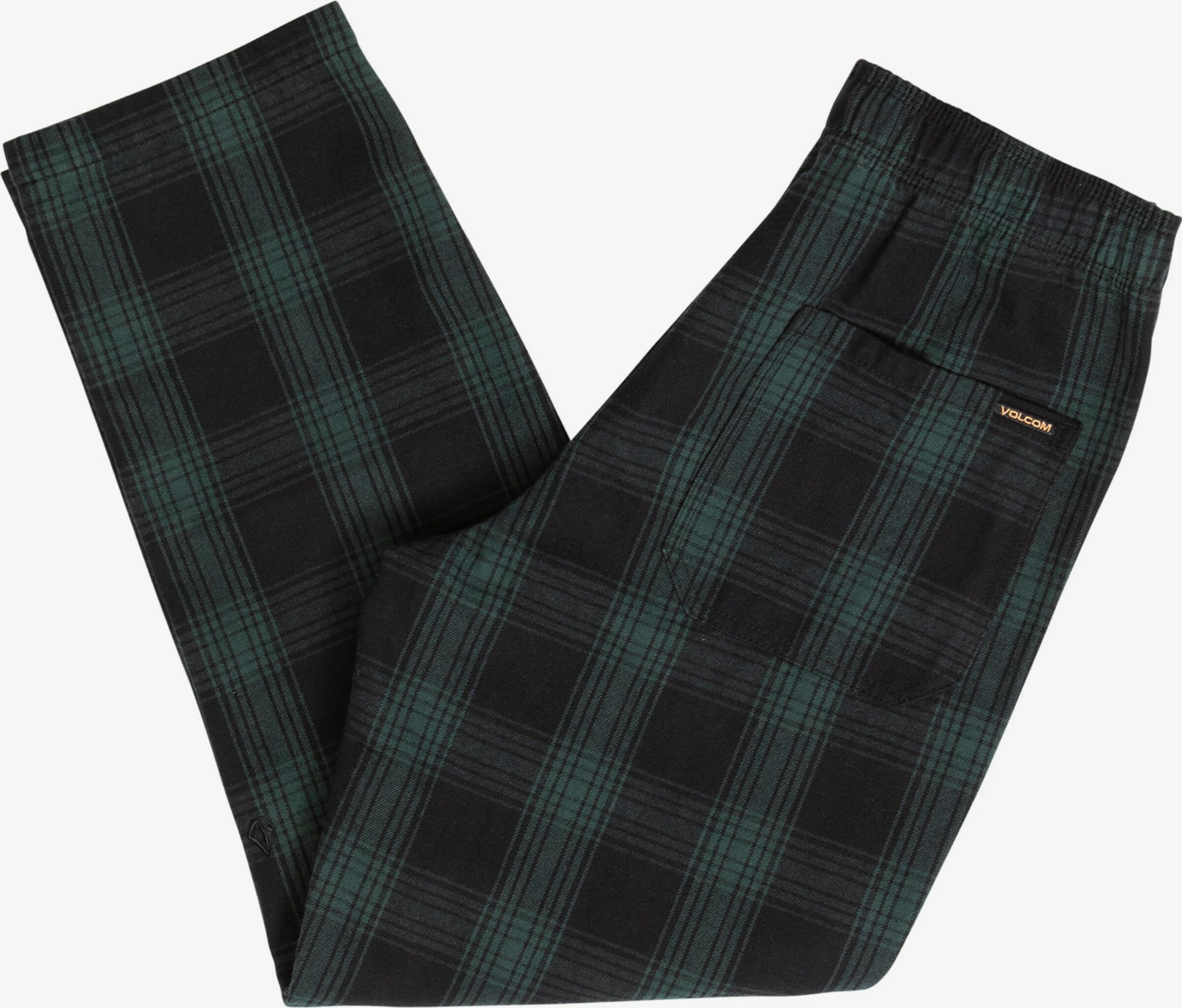 Volcom Pantalons En Toile Regular Pantalon Psychstone Homme Sapin / Noir 4 Volcom Pantalons En Toile Regular Pantalon Psychstone Homme Sapin / Noir – Image 2