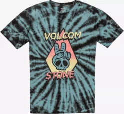 Volcom T-Shirts T-Shirt Caiden Enfants Bleu