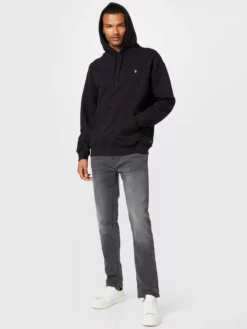 Volcom Sweats à Capuche Sweat-shirt SINGLE STONE Homme Noir -Magasin d'usine Volcom edceee7a65fb42cf7f2f494b1c10af33 scaled