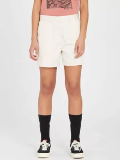 Volcom Shorts Regular Pantalon Femme Crème